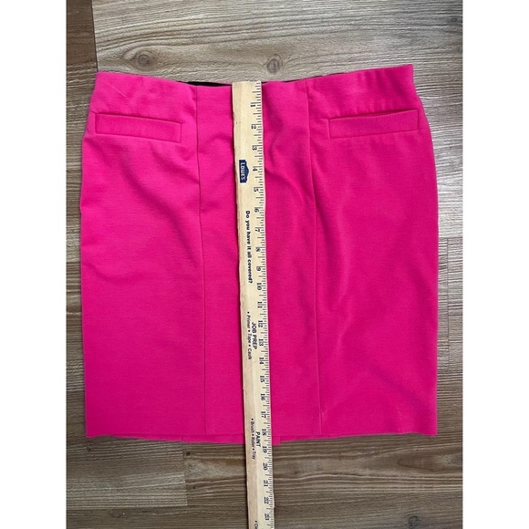 Vintage Y2K WORTHINGTON Hot Pink Mini Hot Pink Faux Pockets Elastic Skirt Size M - Picture 4 of 8